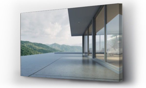 Architektura, dom, tarasy, villa