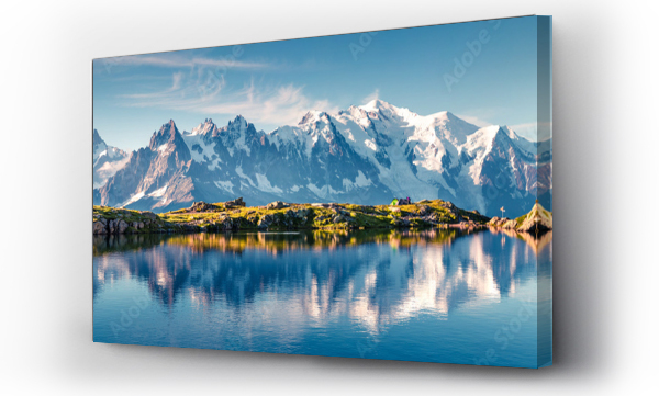 Krajobrazy, lodowiec, mont blanc, natura