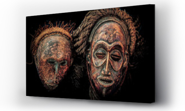 Wizualizacja Obrazu : #221601092 masks art abstract africa African