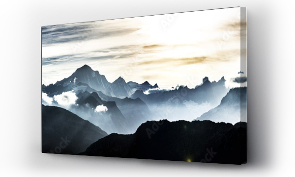 Wizualizacja Obrazu : #227242960 Szwajcarskie góry