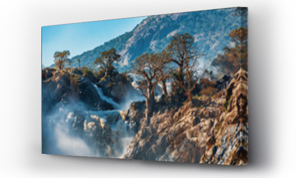 Wizualizacja Obrazu : #229700966 Epupa Falls on the Kunene River in Namibia