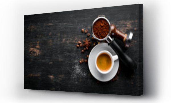 coffee vintage, espresso, Kawa