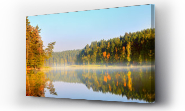 jezioro, krajobraz, pejzaż