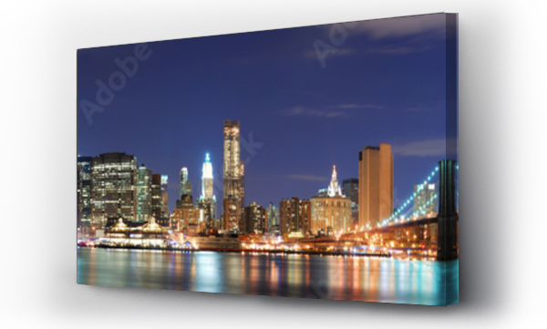 Wizualizacja Obrazu : #23840899 New York City Manhattan skyline panorama