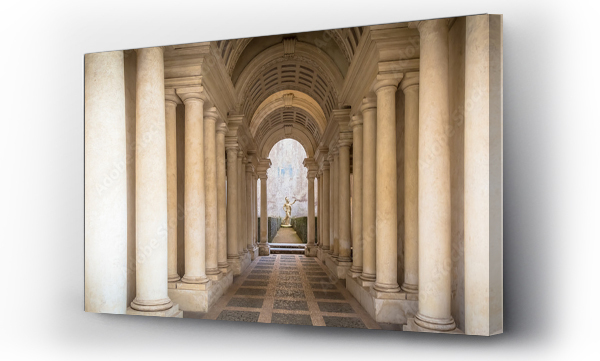 Architektura, perspektywa, perspektywy, roma