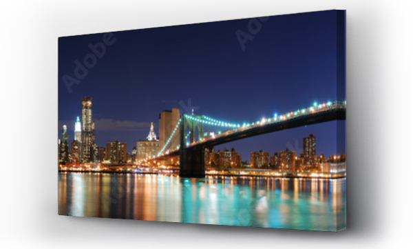 manhattan, Most brookliński, Panorama