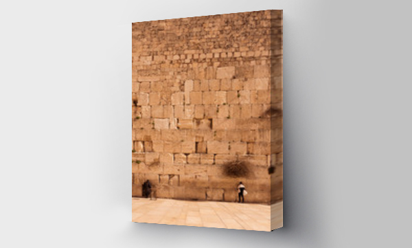 Wizualizacja Obrazu : #249167770 Pilgrims visiting the Wailing Wall in Jerusalem, Israel, Middle East