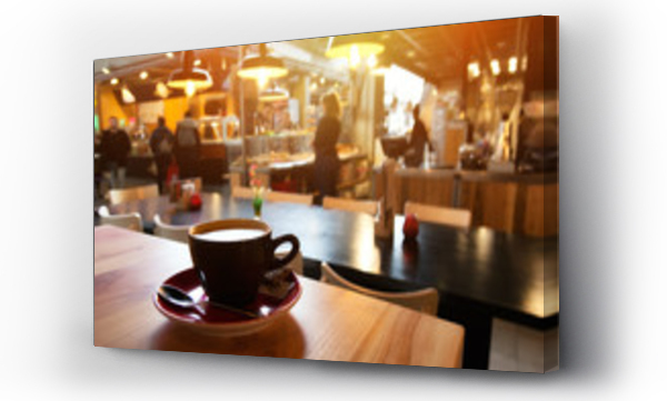 Wizualizacja Obrazu : #250126012 Cappuccino in cafe