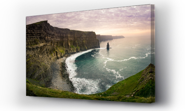 Wizualizacja Obrazu : #254658845 Cliff of Moher, Irlandia