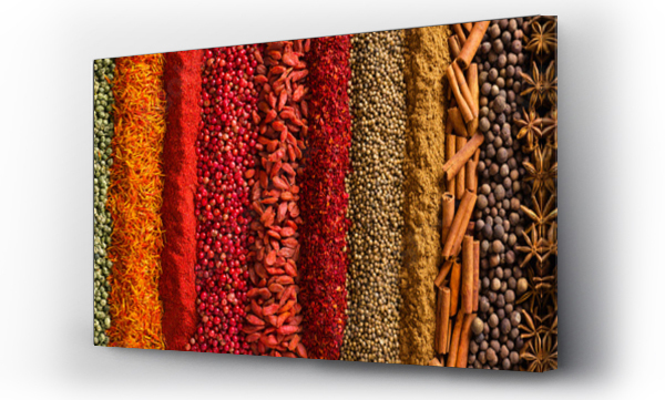 eteryczny, jedzenie, Panorama, Przyprawy, Zioła