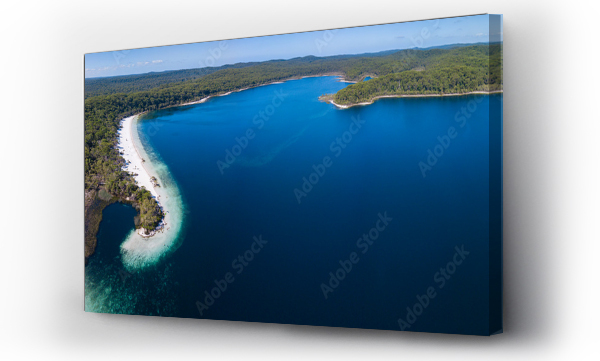 Wizualizacja Obrazu : #270653751 panorama of Lake Mackenzie, Fraser Island