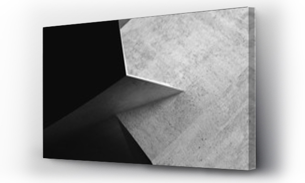 Wizualizacja Obrazu : #271617299 Abstract rough dark concrete 3d art