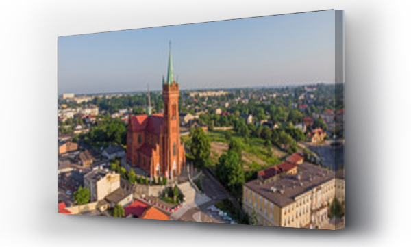 domy, miasto, widok z góry, ZGIERZ