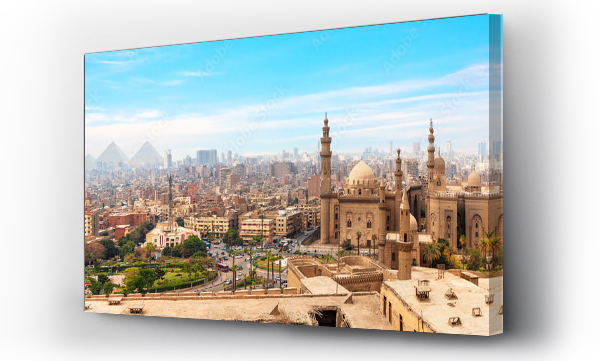 afryka, egipt, kair, Panorama