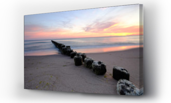 morze, polskie morze, wschód słońca