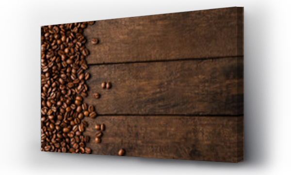 Wizualizacja Obrazu : #281562530 Roasted coffee beans background.