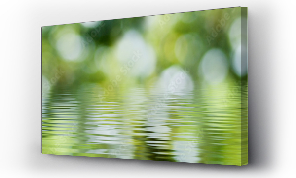 abstrakcyjne, natura, odbicie