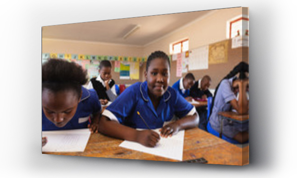 Wizualizacja Obrazu : #284858795 Schoolchildren in a lesson at a township school