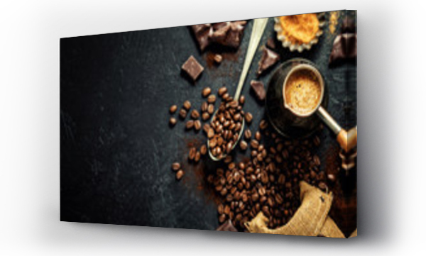 coffee vintage, Kawa