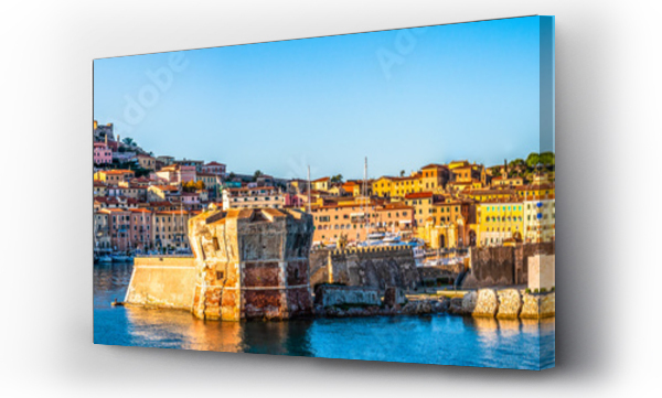 Wizualizacja Obrazu : #295070474 harbor of portoferraio at the island elba in italy