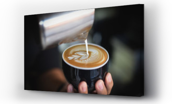 Kawa, latte macchiato