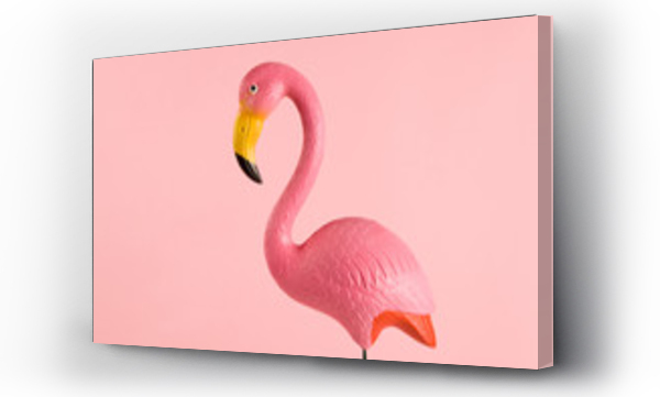 Wizualizacja Obrazu : #296342789 pink flamingo on a pink background