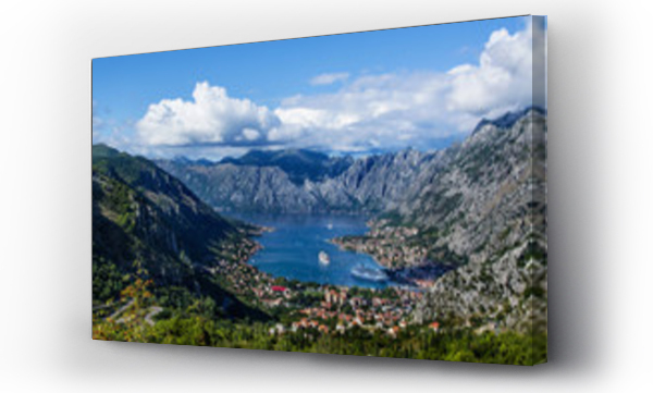 góry, jezioro, morze, widok