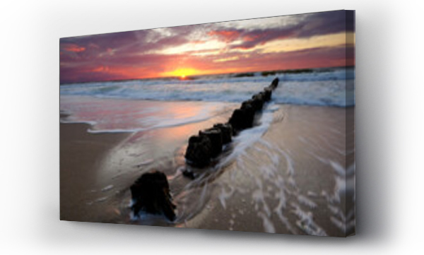 Bałtyk, Bałtyk słońce, morze, zachód słońca