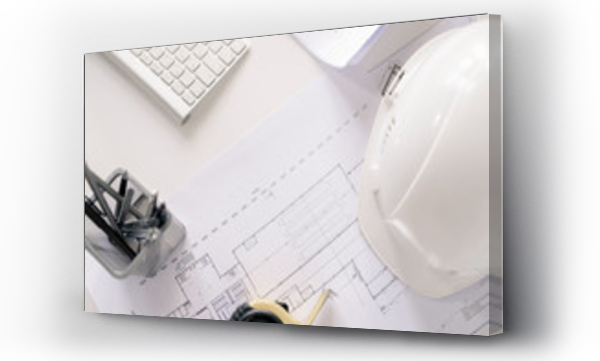Wizualizacja Obrazu : #301608577 Overview of working supplies of contemporary engineer on desk