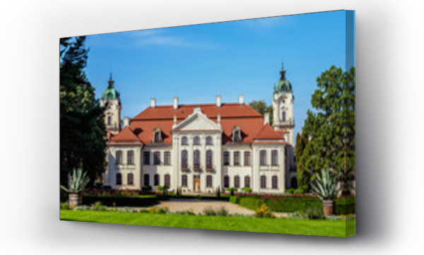 Wizualizacja Obrazu : #302280824 Zamoyski Palace in Kozlowka, Lublin Voivodeship, Poland