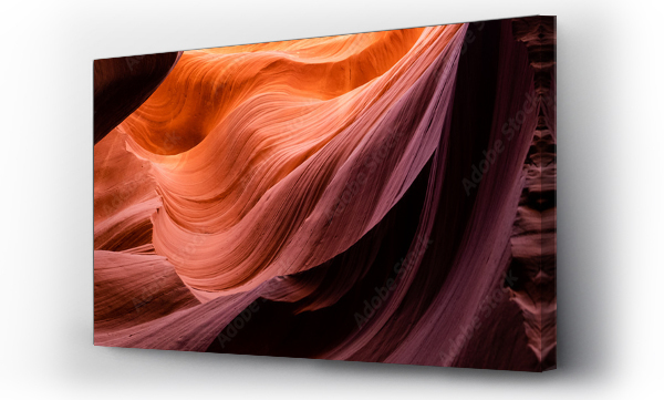 abstrakcyjne, Kanion, natura, streszczenie