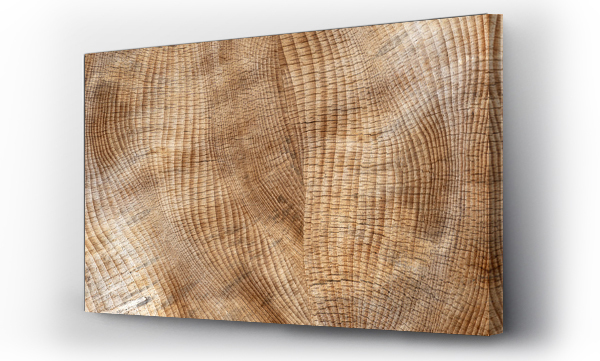 Wizualizacja Obrazu : #304034542 Abstrakte, verwitterte, rissige braune Holzstruktur - Panorama Nahaufnahme
