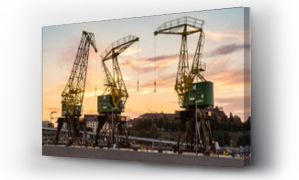 miasto, statki, szczecin, zabytki, zabytkowe, żuraw, Żurawie