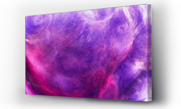 Wizualizacja Obrazu : #309193726 Abstract pink purple outer space background. Galaxy stars fantastic sky
