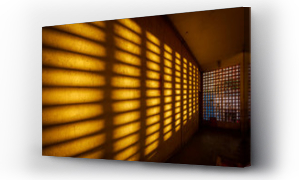 Wizualizacja Obrazu : #314580419 Reflexo de luz em parede interna do Mercado Novo, em Belo Horizonte,  estado de Minas Gerais, Brasil