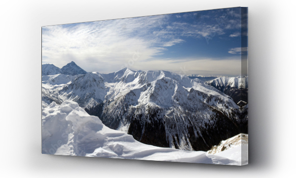 góry, pejzaż, Tatry, tatry zima, zima śnieg