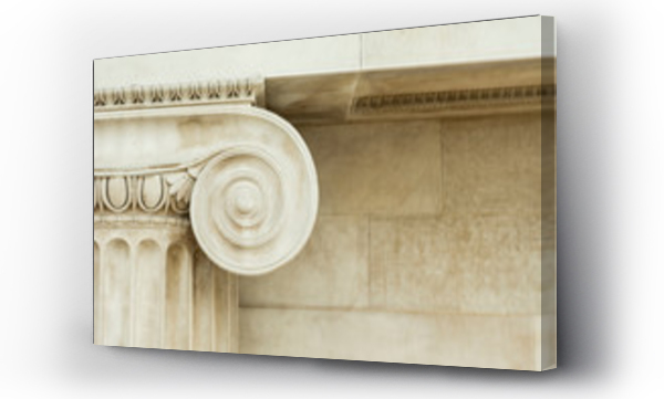 Wizualizacja Obrazu : #315494898 Decorative detail of an ancient Ionic column