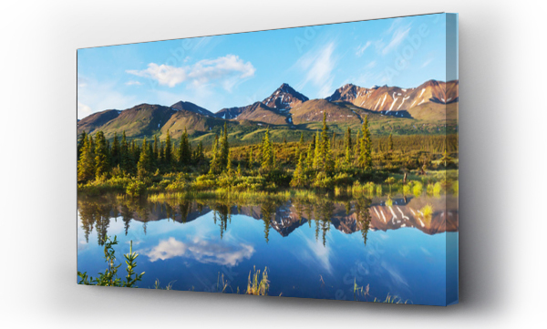 alaska, charakter, Krajobrazy, na północ, natura