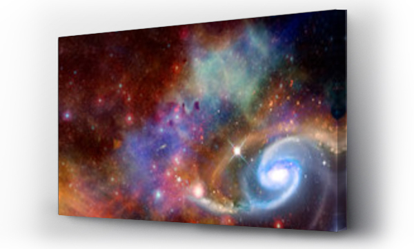 Wizualizacja Obrazu : #316550282 Mgławica, galaktyka, pole gwiazdy, w przestrzeni kosmicznej. Wszechświat nieskończoności