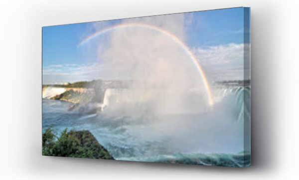 Wizualizacja Obrazu : #320816964 Niagara ? wodospad na rzece Niagara, na granicy Kanady, prowincja Ontario i USA, stan Nowy Jork. 