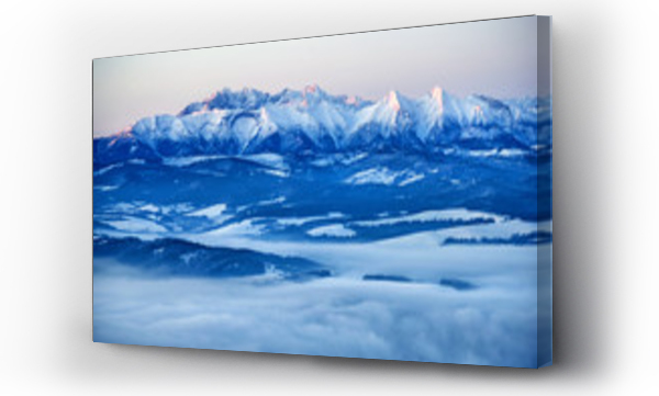 Wizualizacja Obrazu : #321912517 Winter Tatras. Poland.