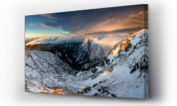 góry, Karkonosze, Śnieżka, wschód słońca karkonosze