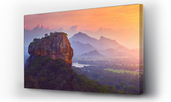 azja, natura, sri lanka, starożytny, świat dziedzictwa, słynny, twierdza