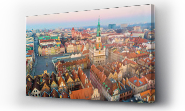 miasto, poznan, wschód, wschód słońca, Wschód słońca niebo