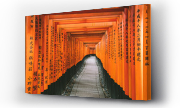 Wizualizacja Obrazu : #328142108 droga przez pomarańczową bramę