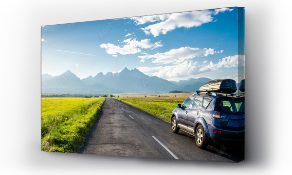 Wizualizacja Obrazu : #331405914 car for traveling with a mountain road