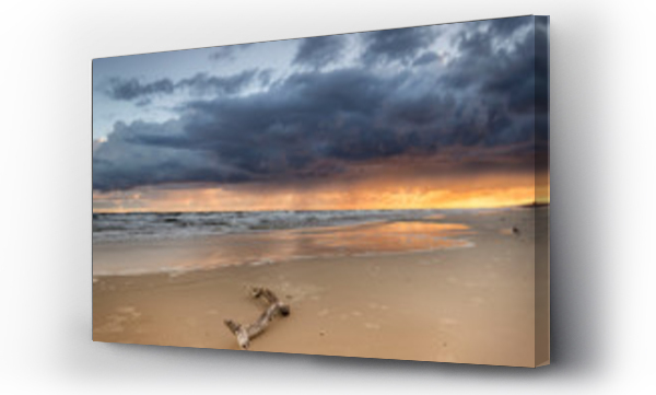 Bałtyk, morze, Wschód słońca Bałtyk