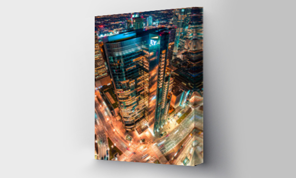 krajobraz, miasto, Warszawa