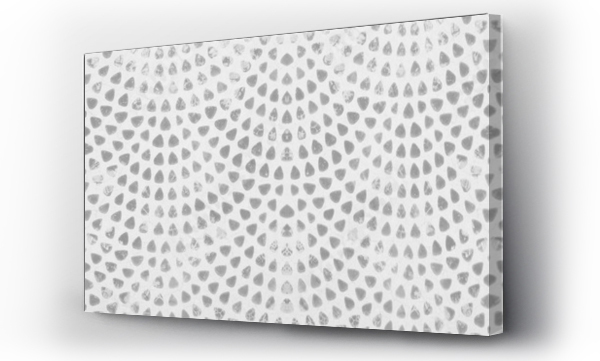 Wizualizacja Obrazu : #342528344  Biały retro kafelek z szarym znaczkiem projekt graficzny geometryczny motyw koła druk tekstura tło banner panorama