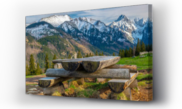 góry, Panorama Tatr, piękny, Tatry, Tatry Wysokie